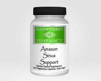 Amazon Sinus Support 120 Vegetarian Capsules 650 mg
