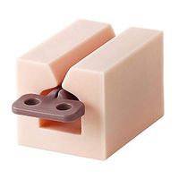 Overstep 1PCS Plastic Toothpaste Squeezer Pigment Squeezer Hand Cream Cream Glue Squeezer Tool Clip Pink