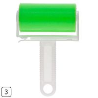Niome Lint Roller - Pet Hair Remover Rollers - Extra Sticky Lint Remover Brush - Best for Dog & Cat Fur Removal -Easy to Remove Sheets with Durable Handle & Dust Cover Green
