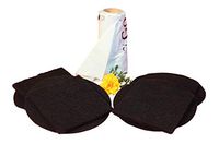 Compost Pail Replacement Filters and Bag Combo Pack, Fits 1.3 to 1.5 Gallon Size Bins, Includes 4 Sets Dual Charcoal Filters and 50 Compostable Liner Bags by Gardenatomy