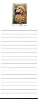 Golden Retriever Magnetic List Pads - Set of 2