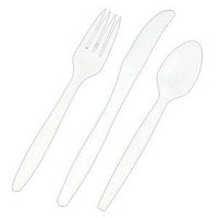 Direct Link Extra Heavy Weight Cutlery Knife Beige, Corn Starch | 1000/Case