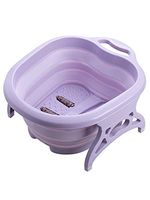 LINKALO Blue and Pink Color Silicone Folding Portable Detox Foot Point spa Massage Foot wash Bath feet Joint Massager