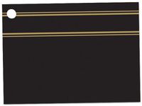 All Occasion Theme Gift Tag - Pack of 6 - Black and Gold