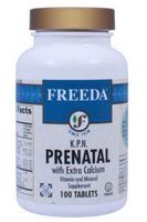 Freeda Vitamins Kosher Natural K.P.N. Prenatal w/Extra Calcium - 100 Tablets
