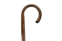 Crook Cane, Solid Chestnut from Italy