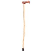 Brazos 37" Free Form Cedar Wood Cane Walking Stick for Men and Women, Made in the USA