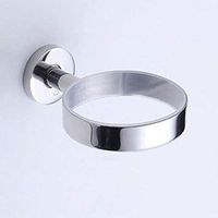 ETERLY Punch Free Hair Dryer Rack - Bathroom Storage Hanging - Stainless Steel Hair Dryer Organizer Shelf - for Bedrooms Or Hairdressers, Hotels, Nail Salons