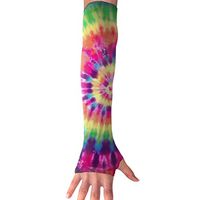 Mipu Shangmao Tie-dye Anti-UV Sleeves Gloves Sun Protection Sports Protective Sleeves