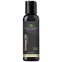 Plant Therapy Essential Oils Fractionated Coconut Oil for Skin, Hair, Body 100% Pure, Natural Moisturizer, Massage & Aromatherapy Liquid Carrier Oil 2 Oz