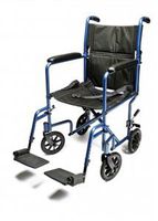 E&J Lightweight Aluminum Transport Chair