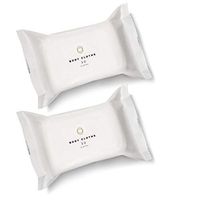 Cora pH Balanced Bamboo Feminine Wipes with Plant-Based Moisturizers and Essential Oils - (2 Pack; 60 Count Total)