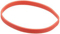 Sammons Preston Color-Coded Latex-Free Rubber Bands, 70 Light Red Graded Elastic Bands for Ergonomic Hand Exercisers, Elastic Resistance Bands for Grip Strength, Hand Therapy, Occupational Therapy