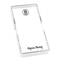 Personalized Crest Mini List with Holder