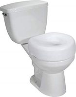 40123501 Raised Toilet Seat Drive 4 Inch White 300 lbs.