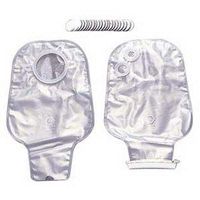 CenterPointLock 2-Piece Drainable Pouch 2-1/4" with Filter, Transparent - 10 Each / Box