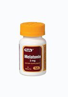 MELATONIN 3MG TAB MELATONIN-3 MG White 60 TABLETS UPC 005366412085