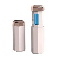 Portable UV Lamp, Jumping Mobile Handheld UV Cleaning lamp for Home Travel Hotel Household Wardrobe Toilet Car Pet Area Air Cleaner (Pink)