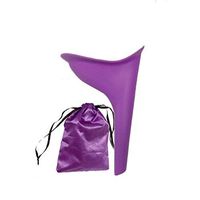 Female Urinal Standing Urinal Emergency Private Portable Urinal Silicone Vertical Urinal