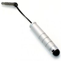 ZenFone 4 Compatible Silver Aluminum Stylus Touch Screen LCD Display Pen Ultra Compact for ASUS ZenFone 4