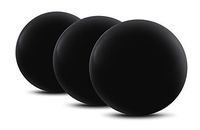 Handstands Smooosh Ball Memory Foam Stress Relief Ball - Black 3- Pack