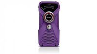 Eton Hand Turbine AM/FM Weather Radio and LED Flashlight - Purple (NFRX1WXPU)
