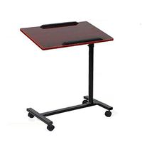 WDDMFR Laptop Stand for Desk Foldable Bed Table Meeting Room Hospital Nursing Table Can Be Tilted Pulley Height