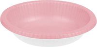 Creative Converting 173274 PAPER BOWLS 20 OZ, Classic Pink
