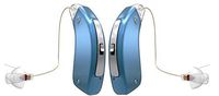 Britzgo 1704 Hearing Amplifier - Noise Cancelling Model - Amazing Vocal Amplification (Dual (Both Sides))