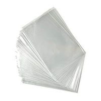 IGC Clear Cello/Cellophane Bags - Basket Bags - 50 Bags FLAT - 11" x 17" Gift Basket Supplies