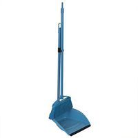 Home Basics Brights Collection Floor Cleaning Supplies (Blue, 2 Piece Sweeper Set)
