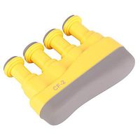 Children Guitar Piano Finger Exerciser Hand Gripper Muscle Strengthening Kit Kids Musical Instruments Accessories Exercise Tool Hand Grip Equipment for Musician Students Two Colors to Choose(Yellow)