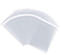 Pack It Chic - 5” X 7” (1000 Pack) Clear Resealable Cellophane Cello Bags - Fits 5X7 Prints, Photos, A2 A4 A6 Cards & Envelopes - Self Seal (More Sizes Available)