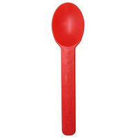 Karat Earth KE-U2300 (Red) Bio-Based Heavy Weight Colored Spoon - Red (Case of 1000)
