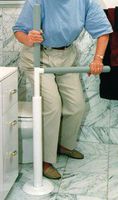 HealthCraft Products AR-AP-P-HD Advantage Pole Portable Bariatric