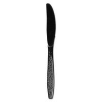SCCGDR6KN - Guildware Heavyweight Plastic Knives, Black