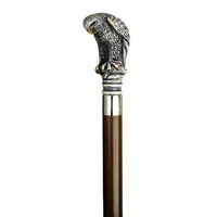 Unisex Bird Of Prey Cane Walnut Shaft  -Affordable Gift! Item #HAR-9108107