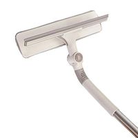 Squeegee Window Cleaning Squeegee Shower Squeegee Telescopic Rotatable Bendable For Bathroom Room Mirror Car Window Glass Cleaning Khaki