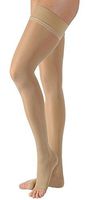 BSN Medical/Jobst 119776 Ultra Sheer Compression Stocking, Thigh High, 20-30 mmHg, Open Toe, Natural, Small, Pair