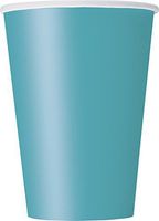 12oz Teal Paper Cup, 10ct