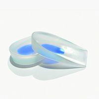 Bort 930070 Silicone Heel Spur Cushion with Soft Heel Cup, Plantar, Heel Pain, Use with Foot Brace, Ankle Brace