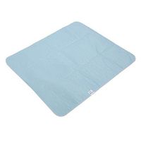 Semme Adult Cloth Mat, 2 Colors Washable Reusable Urine Mat Adult Incontinent Anti Slip Nursing Pad 80 90cm(Orange Blue)