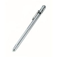 Stylus LED Pen Flashlight - Silver Pen, White LED