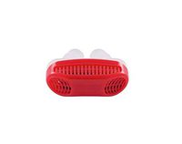 Anti Snore Nose Vent Plugs - Nasal Dilators Sleep Aid Clip Device for Comfortable Sleep Stop Mouth Breathing (Red)