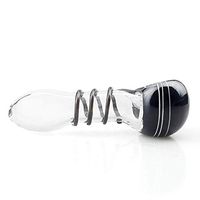 HEZ5 Handmade 4-inch Tube, Hand-Made Heat-Resistant, Black