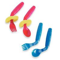 EasieEaters Curved Utensils Right-handed Utensils - Model 1447