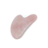 Gift2U Aventurine Gua Sha Scraping Massage Tool Natural Stone Scraper Soft Tissue Mobilization Tool for SPA Face-Lifting