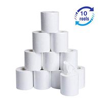Toilet Paper, Smooth Soft 3-Ply, Home Kitchen Toilet Tissue, Paper Towels，White, 10 Paper Towel Rolls/Convenience Case