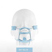 Frun Trading Mouth Strap Anti Snoring Chin Strap Ajustable Stop Snoring Solution Sleep Aids Snore Stopper Chin Straps for Snoring Sleeping Mouth Breathers for Kids Men and Women (Dark Blue)