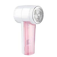 Fabric Shaver & Lint Remover 3 in 1 Portable Rechargeable Electric Fuzz Remover with USB Charging Cord for Efficient Bobbles Fuzz Removing (Pink)